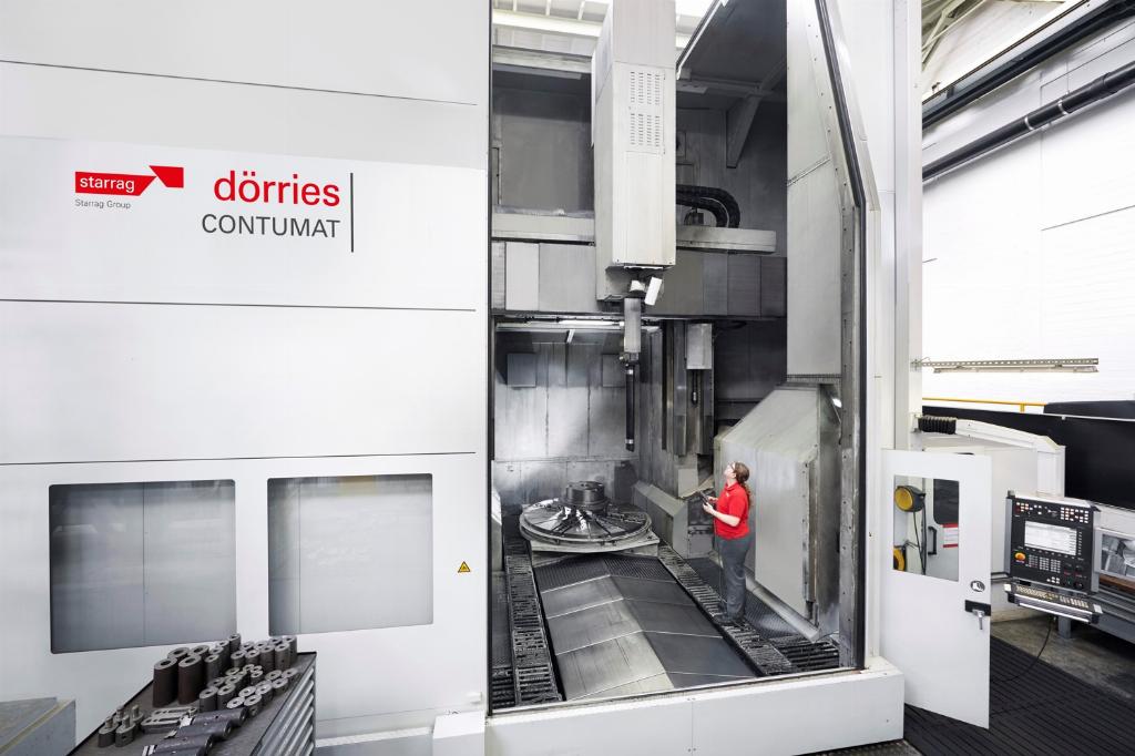 The Dörries CONTUMAT VC 2400 MC-V has proven itself with the high-precision machining of rotary components