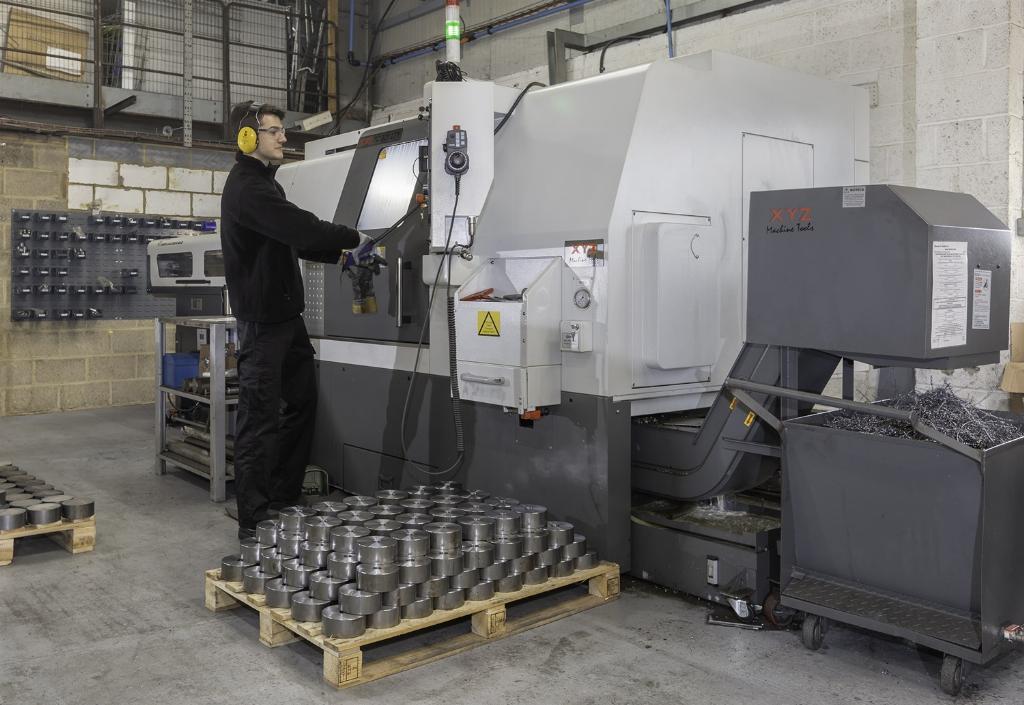 The XYZ TC 320 LTY turning centre, the turning workhorse of the machine shop