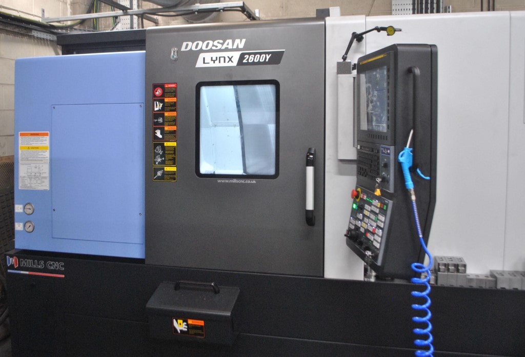 Erodatools was one of the first companies in the UK to invest in the new range of Lynx 2600 Y-axis lathes