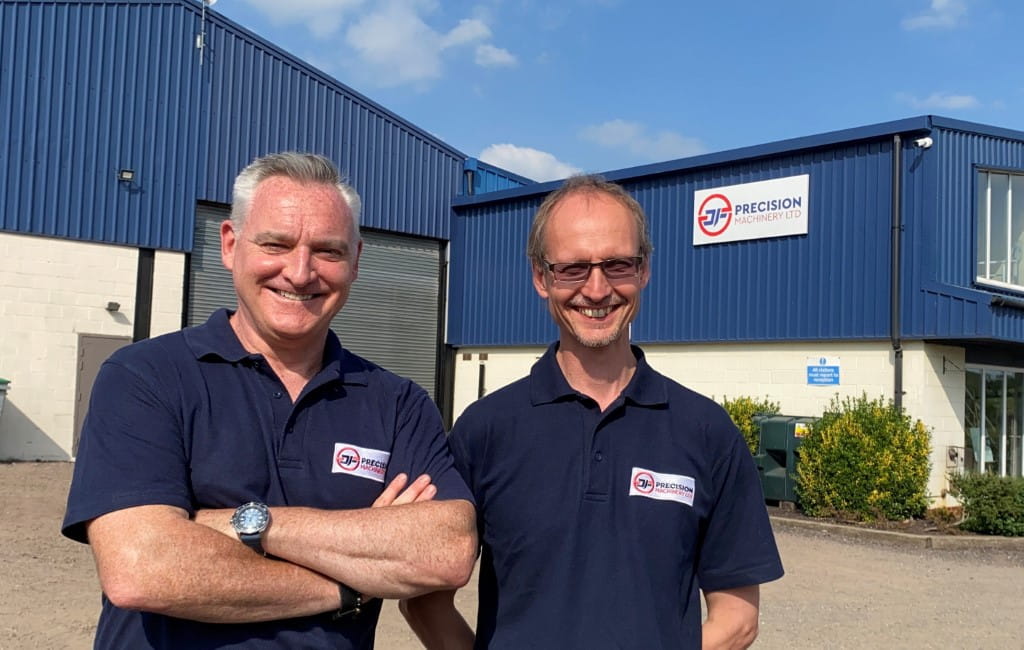 DF Precision owners Mike Duignan (left) and Alan Fisher