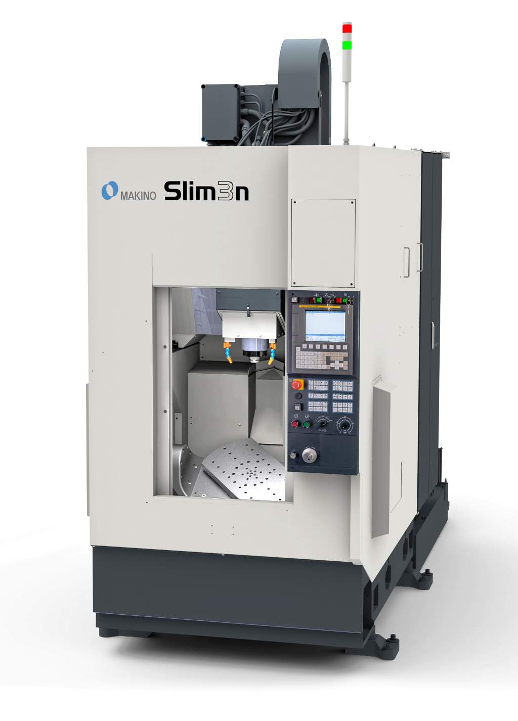 The new, Japanese-built Makino Slim3n trunnion-type, 5-axis, vertical machining centre is available in the UK and Ireland from NCMT