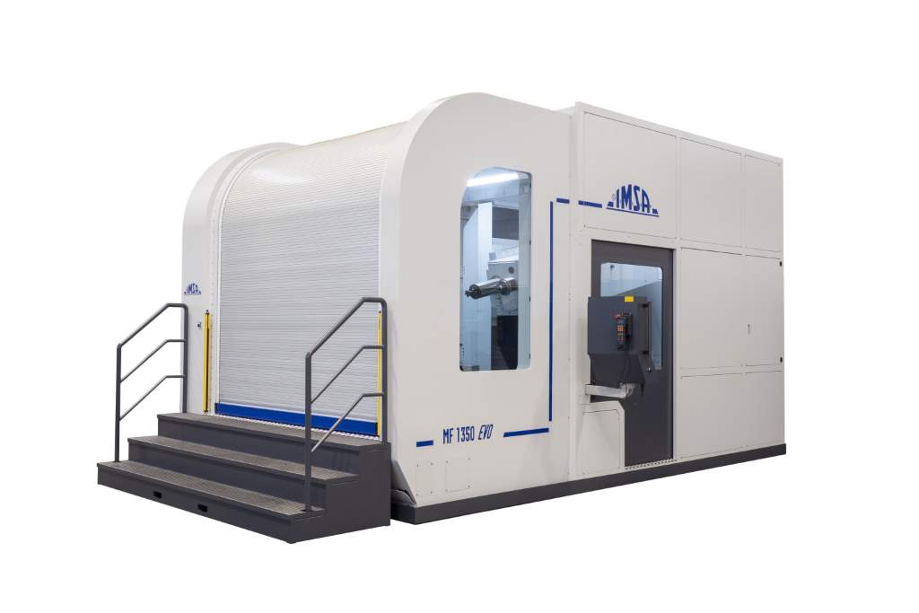 The IMSA MF1000-3T Evo deep hole drilling machine is ideal for automotive molds weighing up to 2.5 tons 