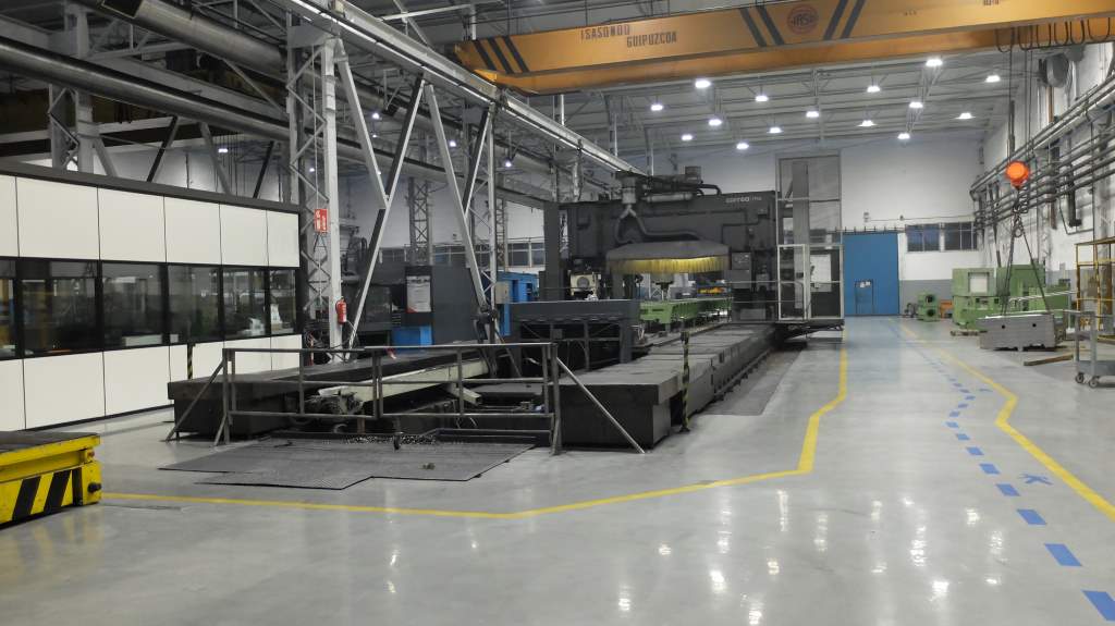 The machining of Correa beds and guideways is carried out by its own designed and developed machines