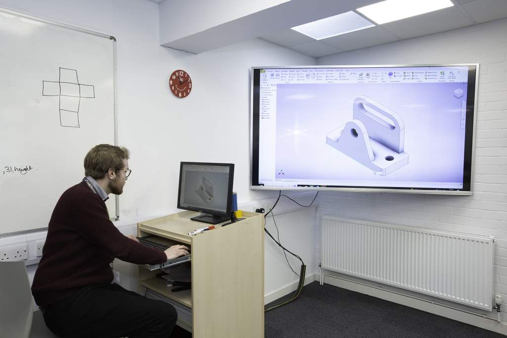 The new CAD suite at Dover Technical College