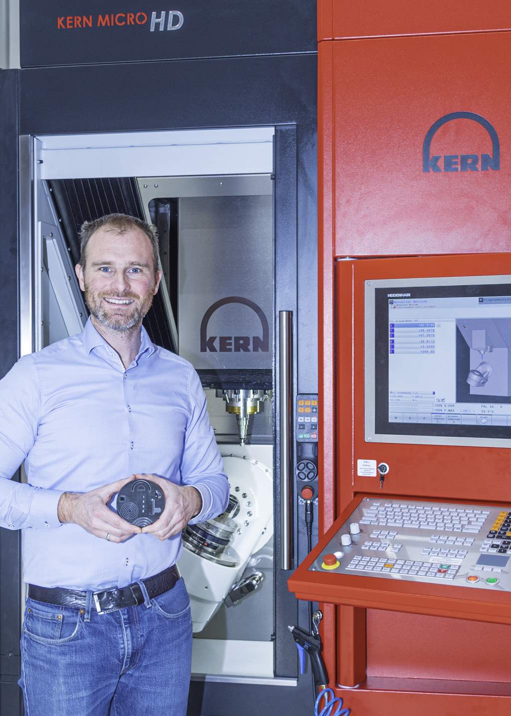 Alexander Stauder, head of applications at Kern Microtechnik GmbH