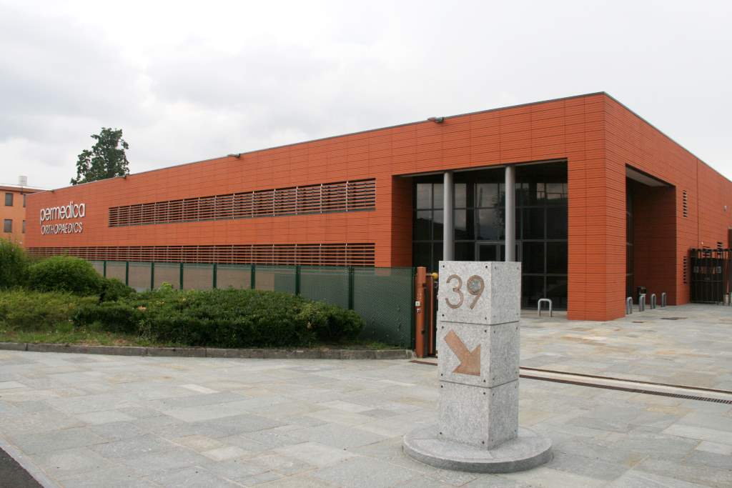 The Permedica building in Lecco, Italy