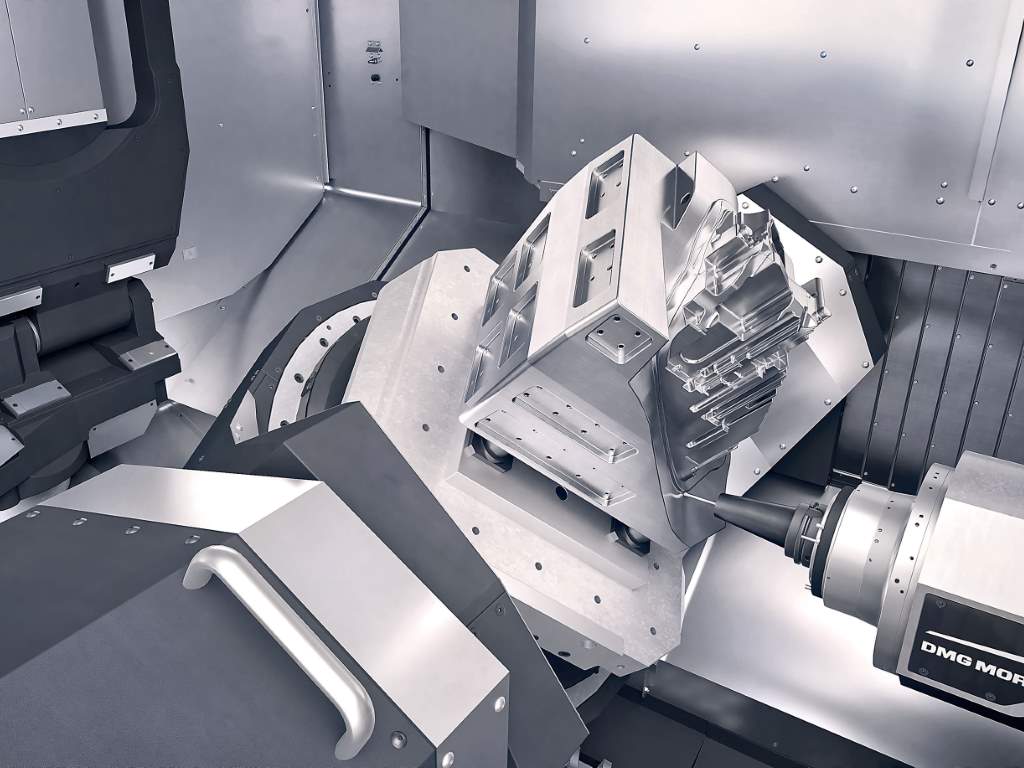 Machining area of the INH 63