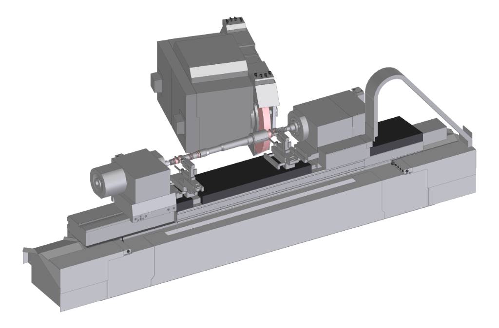 With the new Z2 axis, setup time is significantly reduced on the Kellenberger 1000